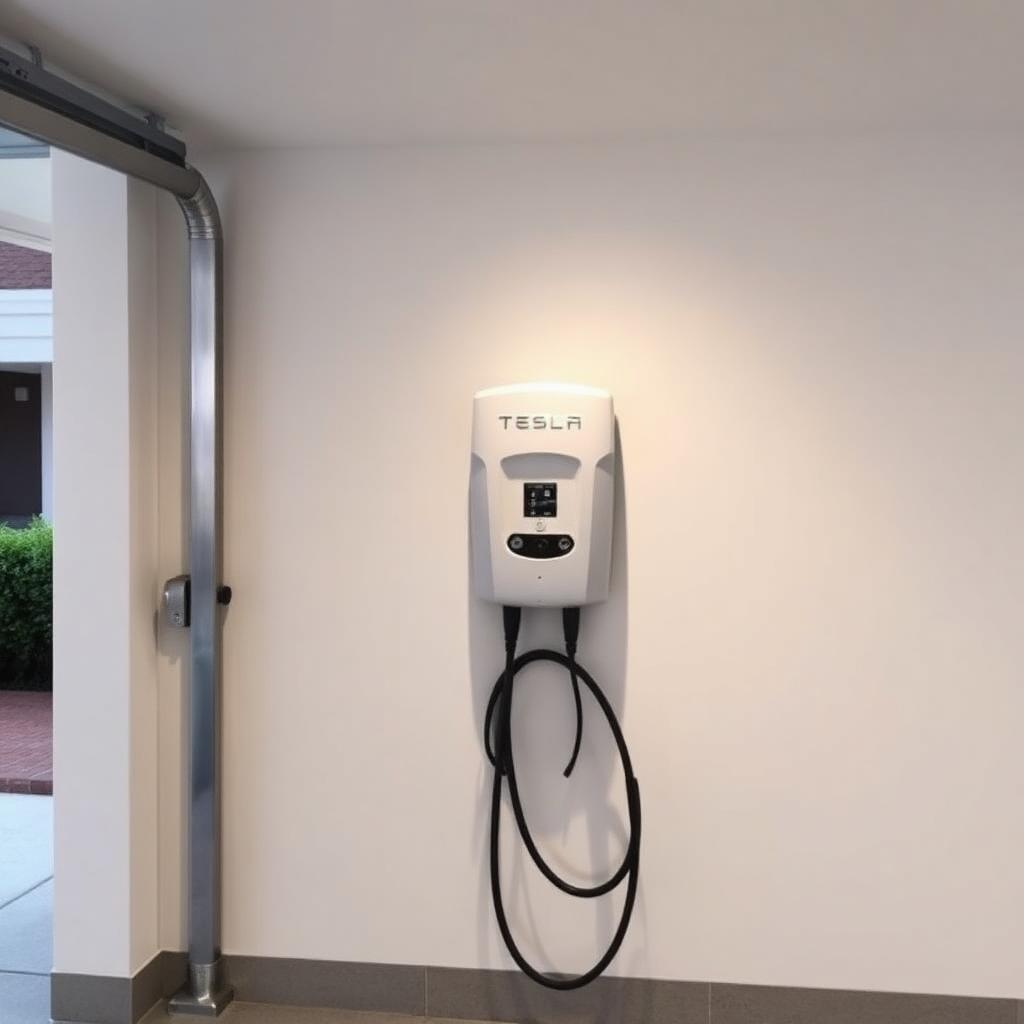 Tesla Wall Connector Install — after