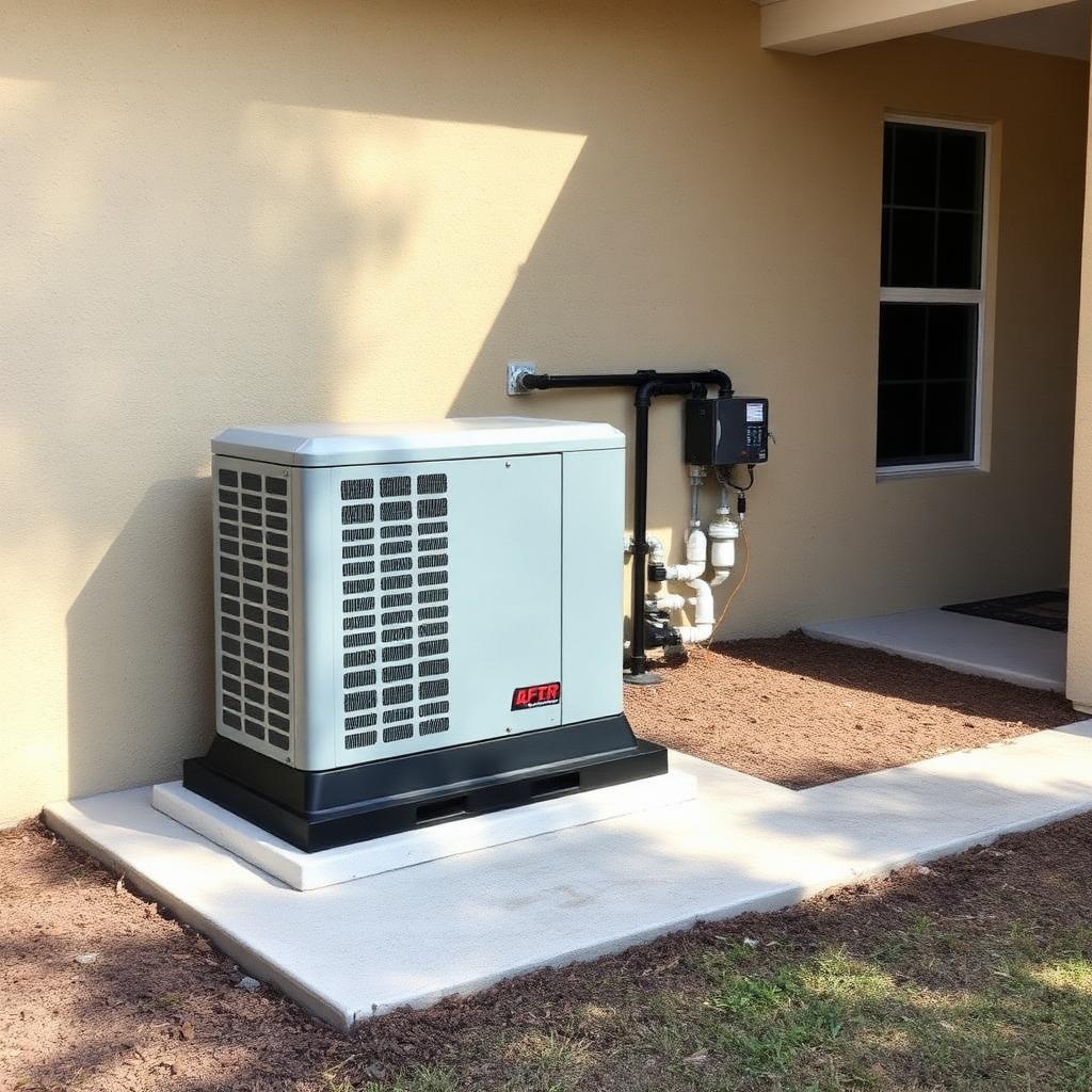 Whole-Home Standby Generator — after